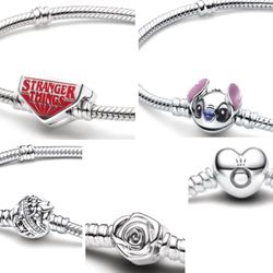 Pandora Moment Snake chain Bracelet w/box