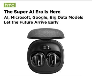 HTC True Wireless Earbuds with Charging Case