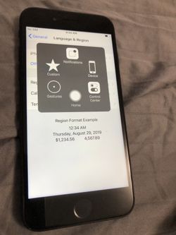 iPhone 7 128g unlocked home button issue mint condition