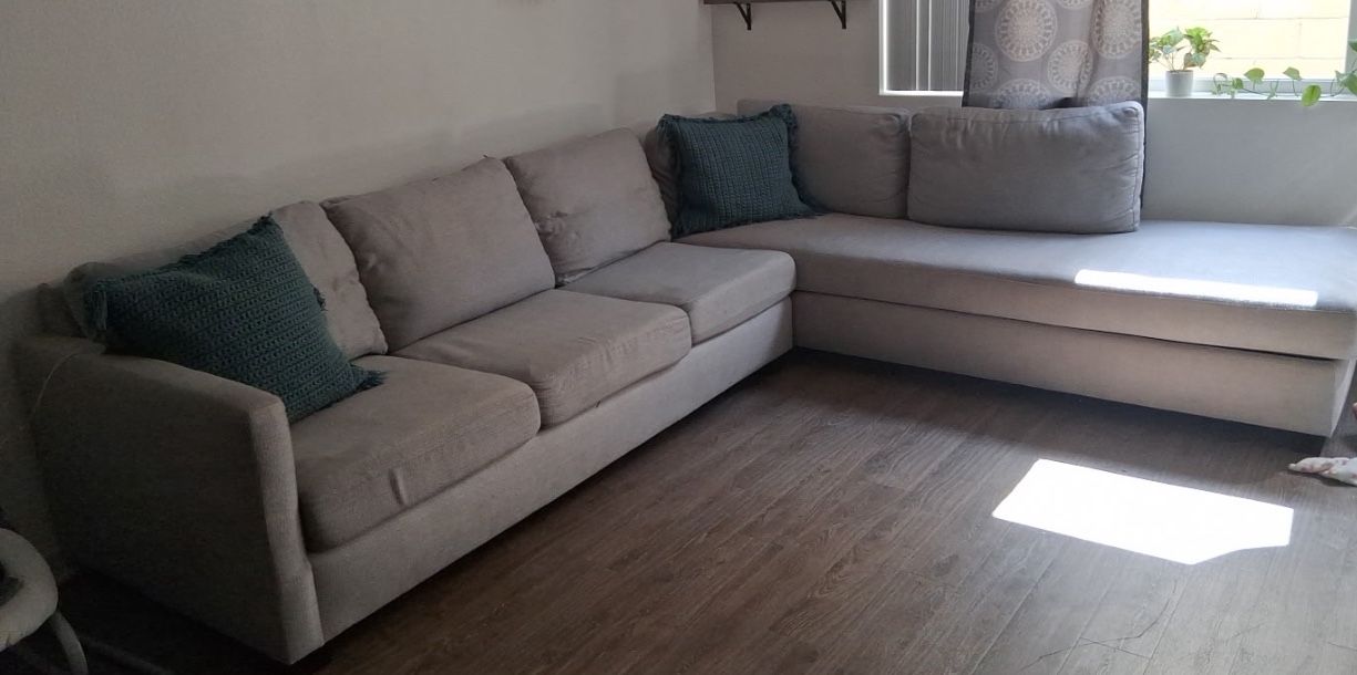 Sectional Grey Couches