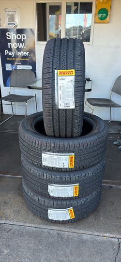 215/55/17(4)PIRELLI PZERO NEW