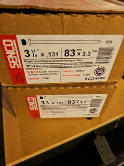 Senco 3 1/4x .131 Nails 12d