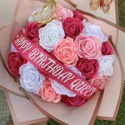 Ribbon Flower Bouquet For All Occasions
