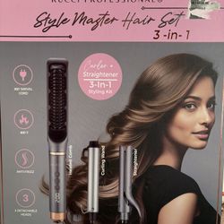 Rucci Professional Master Styler Hair Set 3 In 1