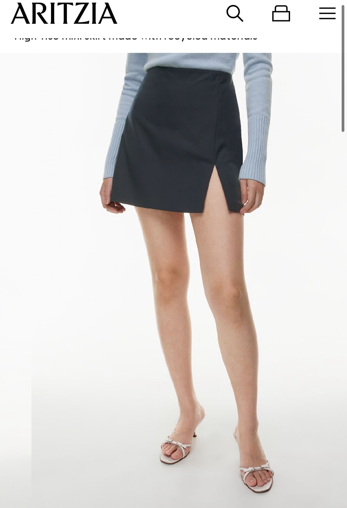 NWT Aritzia Tatiana Skirt Size Six