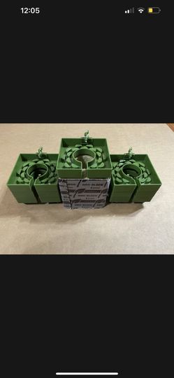 4” Rockwool hydro drip Top Feed Covers