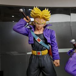 Dragon ball z DBZ trunks art sculpture statue furniture decor iPhone Halloween