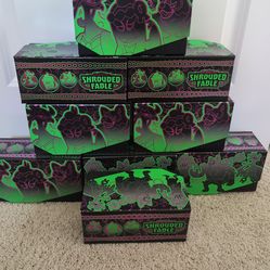 Empty shrouded fable box 9