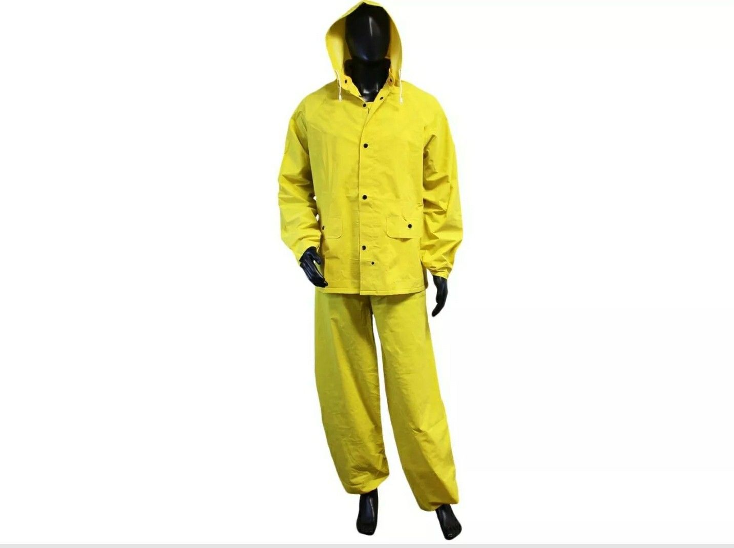 Construction Ahead 3 Piece Heavy Duty Industrial Rain Suit - S8900 Men's 2XL