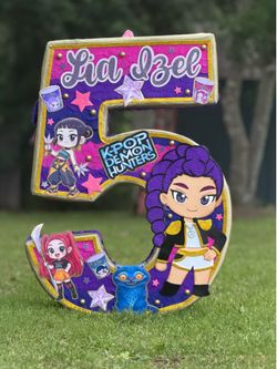 Number 5 piñata