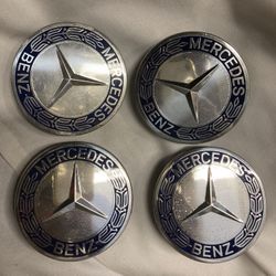 Mercedes Benz Wheel Center Caps