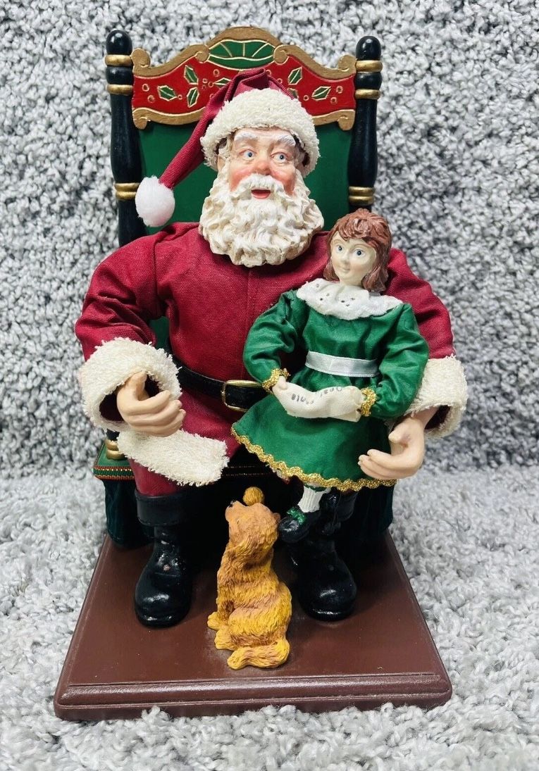 Vintage Santas From Around The World American Santa 1995 With Box