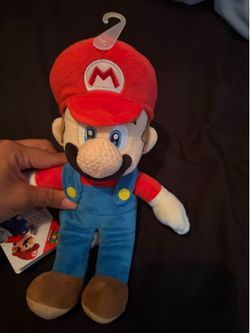 Super Mario Plush with Tag – Nintendo Stuffed Toy