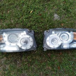 Land Rover LR4 headlights Led