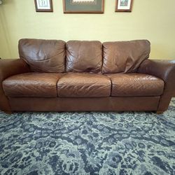 Leather Couch (Macy’s)
