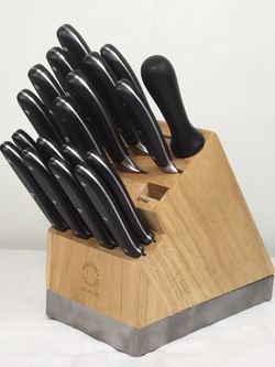 Martha Stewart Collection Classic 19 Piece Cutlery Knife Set for