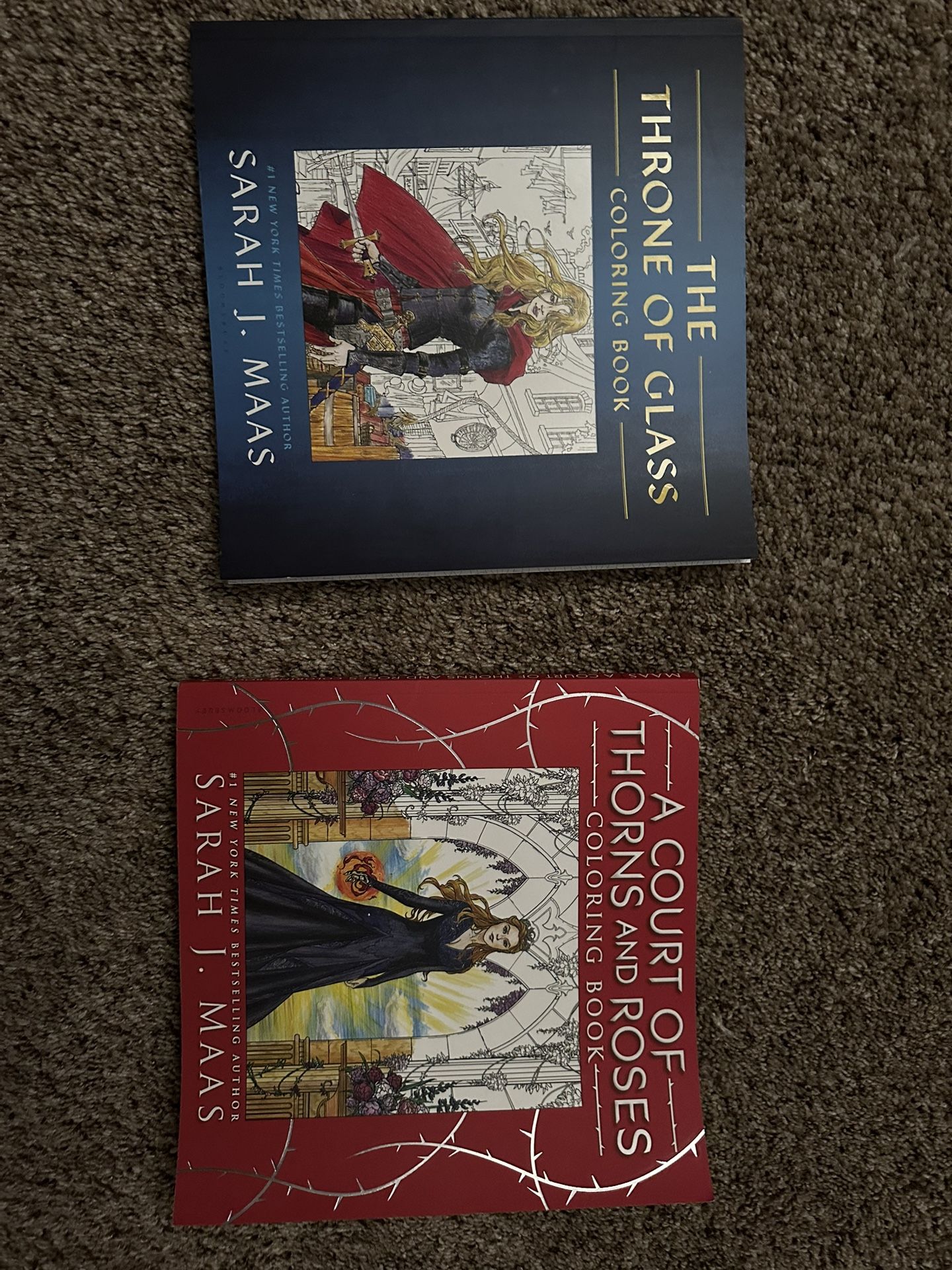 Sarah J Maas coloring books