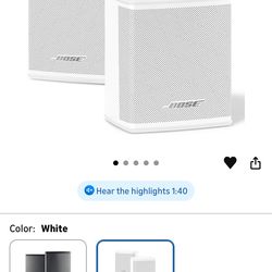 Bose speakers