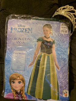 Disfraz para niña, frozen Ana