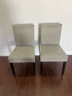 Crate and Barrel Dinning Chairs
