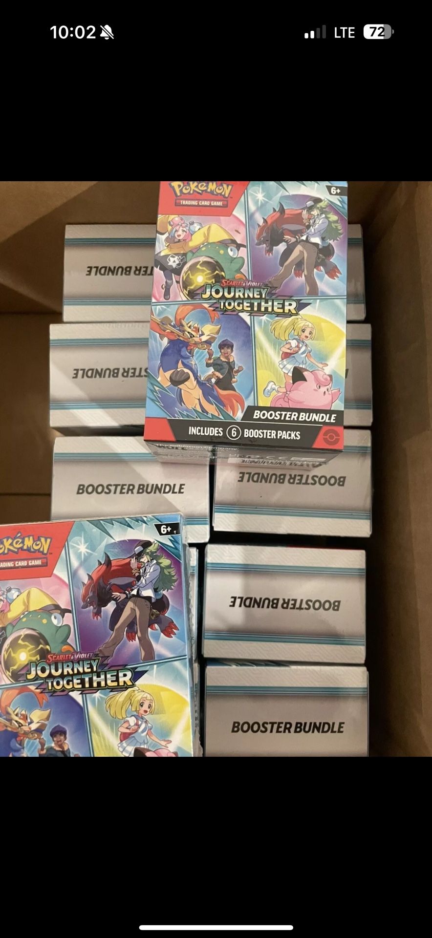 Pokémon Journey Together Booster Bundles (FACTORY SEALED)