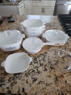 11 piece Corning Ware