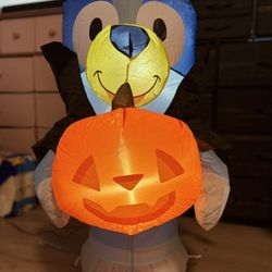 Inflable Halloween Bluey