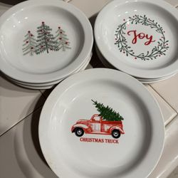 NEW Dessert Plates Winter Wonderland