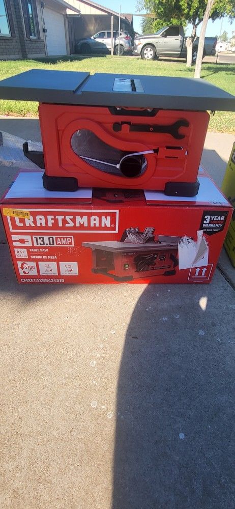 Craftsman 8 1/4" Table Saw, 13.0 Amp
