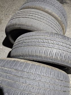 (FOUR) 235 60 18 FALKEN TIRES 75% THREAD  $200 INSTALLED 