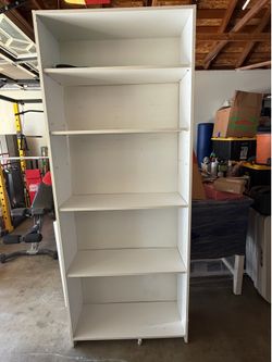 IKEA BILLY Bookcase – Spacious Storage Shelf (Needs Minor Repair)