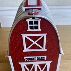Red Barn Cookie Jar Plays Green Acres Theme