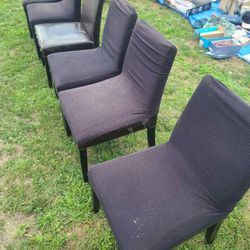 6 Plain Chairs