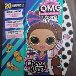 LOL Surprise OMG Sports Cheer Diva Competitive Cheerleading Fashion Doll