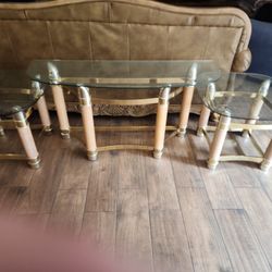 Glass Tables $50 OBO