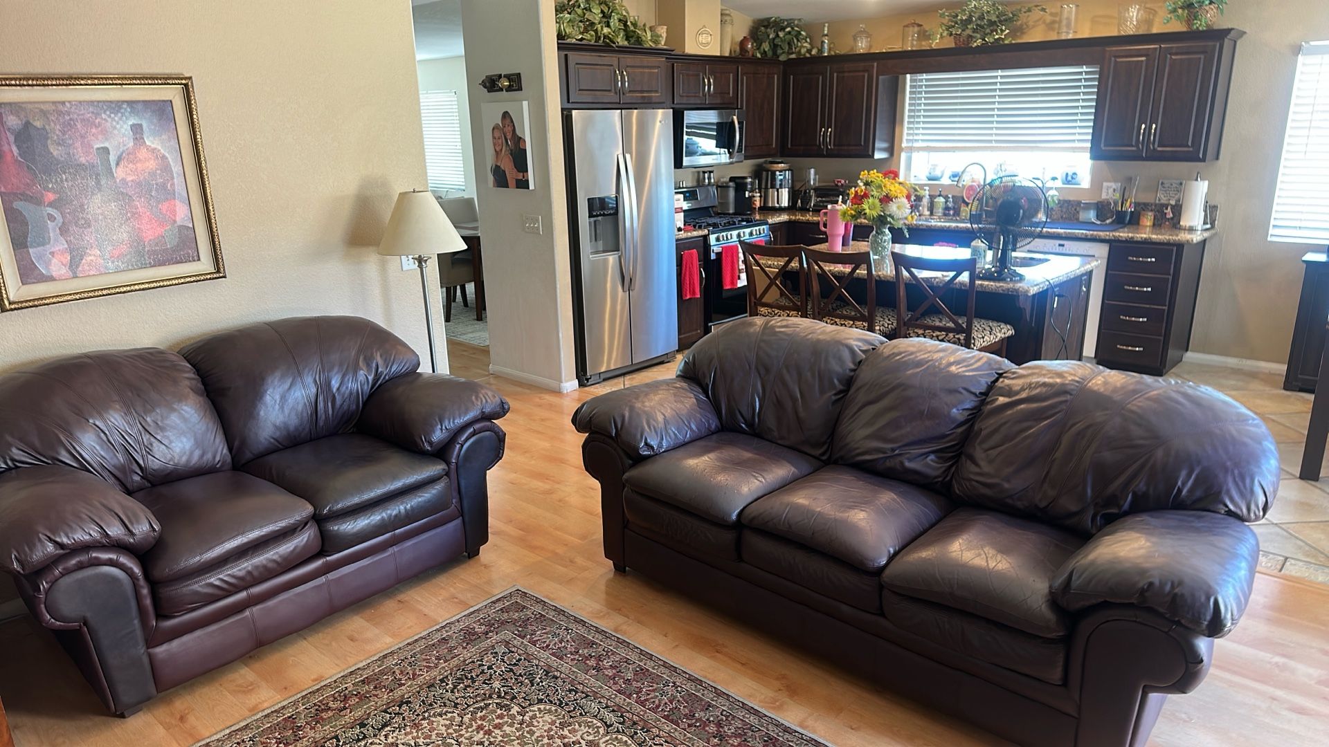 Sofa and Loveseat