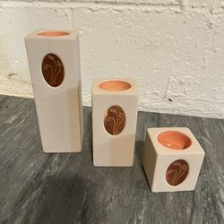 “Medallion” Tealight Trio by PartyLite