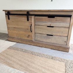 Farmhouse TV console