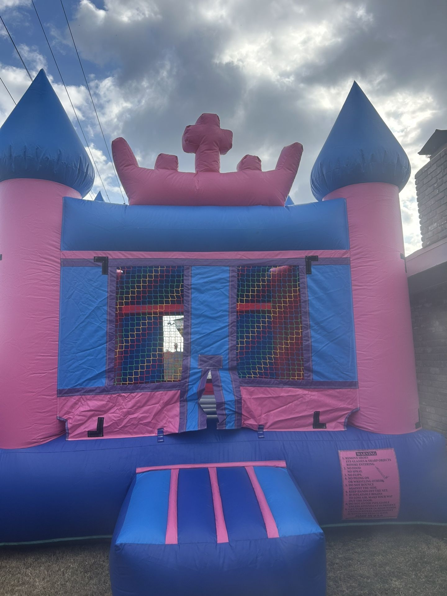 Castle Bounce House 13 By 13