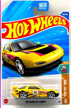 Hot Wheels '95 Mazda RX-7 Drift Die-Cast