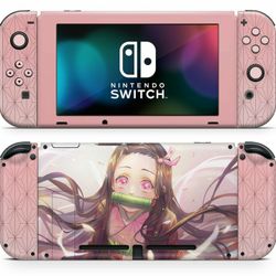 Nintendo Switch Demon Slayer Skin