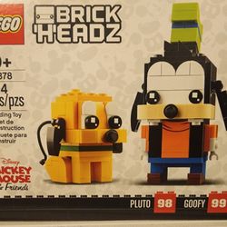 LEGO PLUTO & GOOFY BRICKHEADZ SET #40378