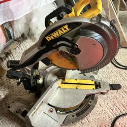 DeWalt 12 inch Chop Saw. 
