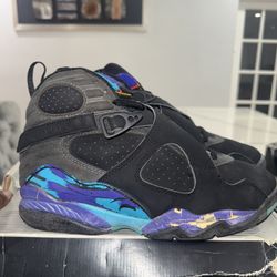 Brand New 1993 Jordan 8 Aqua Size 10