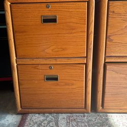 Wood Filing Cabinets