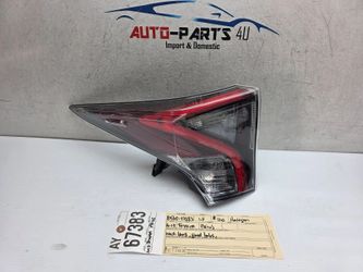 2016 -  2017 - 2018 TOYOTA PRIUS LEFT DRIVER HALOGEN TAIL LIGHT OEM AY67383