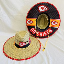 kansas city chiefs straw hat