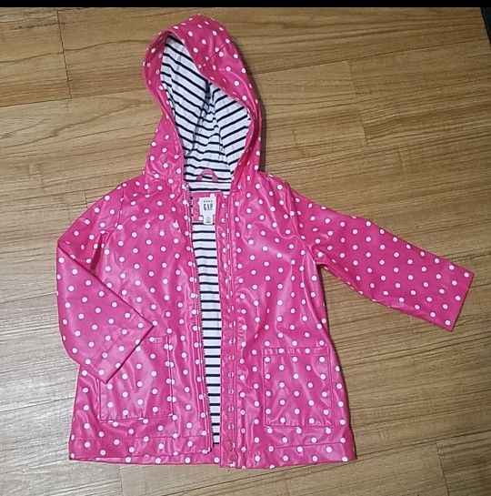 Rain Jacket  For Little Girl Size 2T