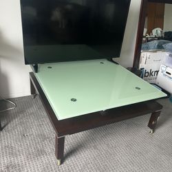 Frosted Glass Coffee Table
