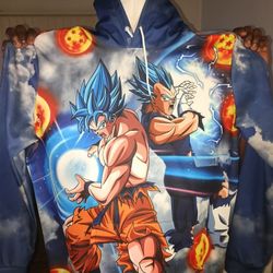 Goku And Vegeta Dragon Ballz Hoodie